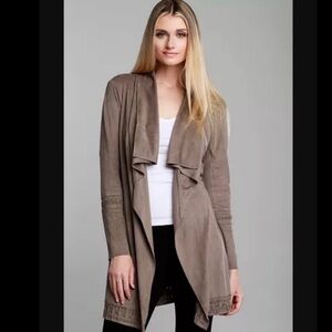 Dolce Cabo Waterfall Open Front Cardigan Size Extra Small